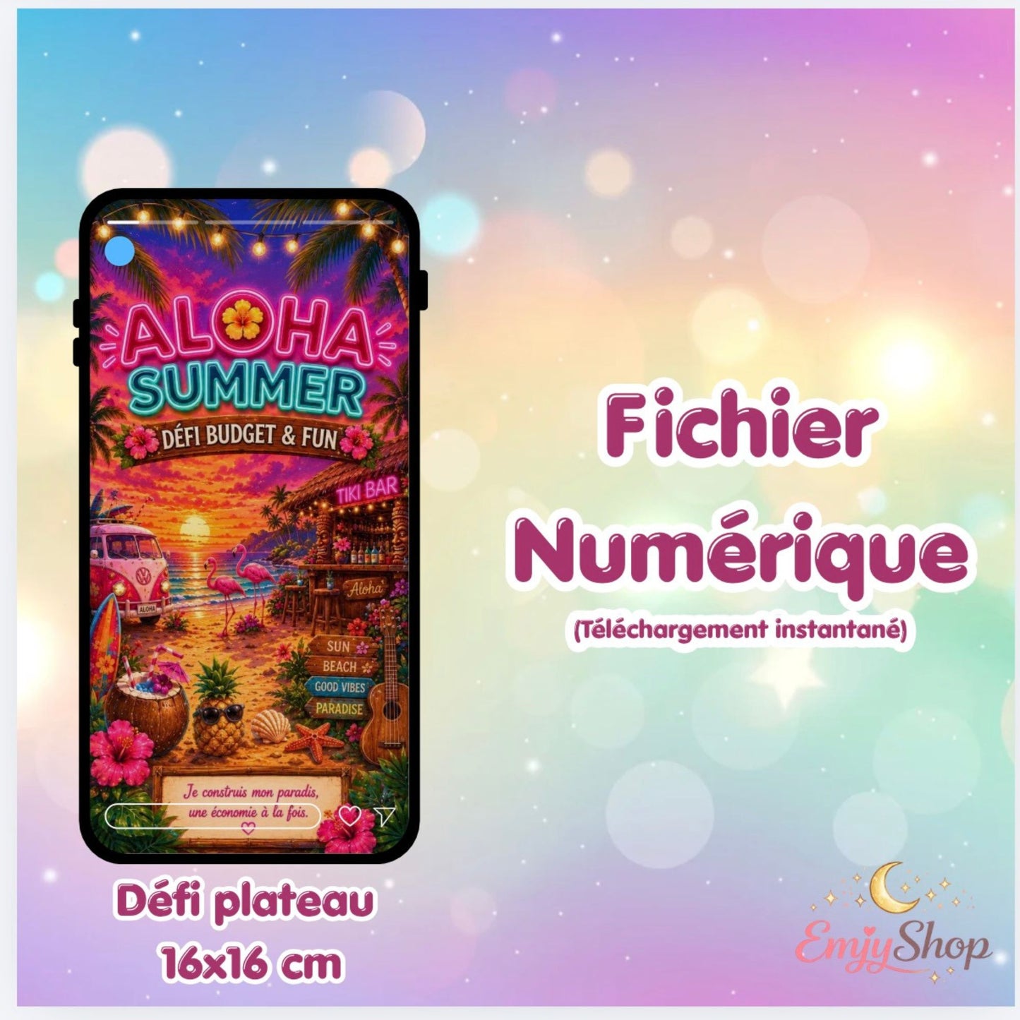 Défi plateau Aloha Summer