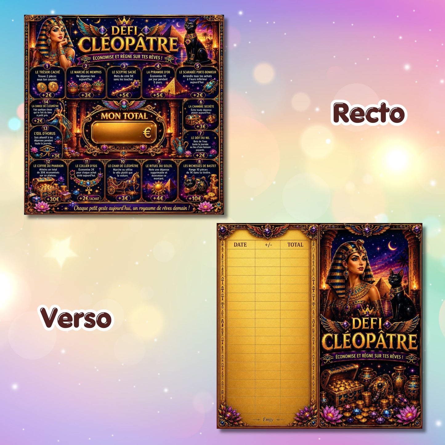 Défi plateau Cléopatre