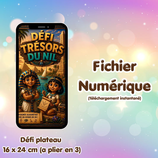 Défi plateau Le trésor du Nil