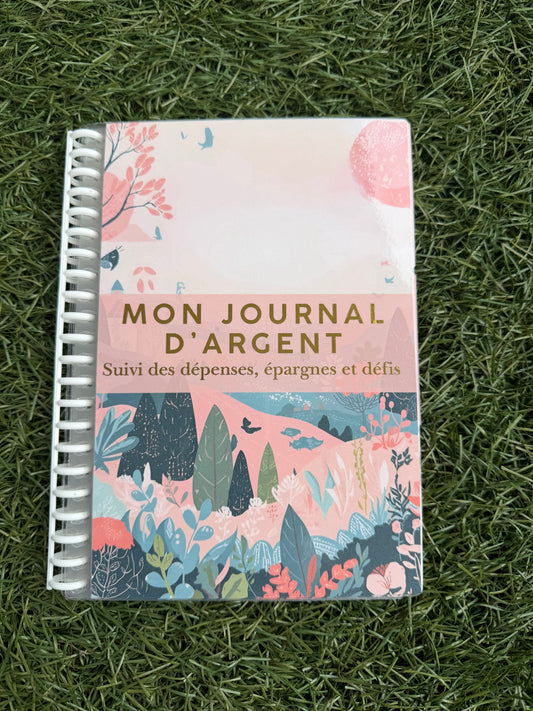 Mon journal d’argent – Livret Budget pour Suivi Dépenses, Épargne & Défis