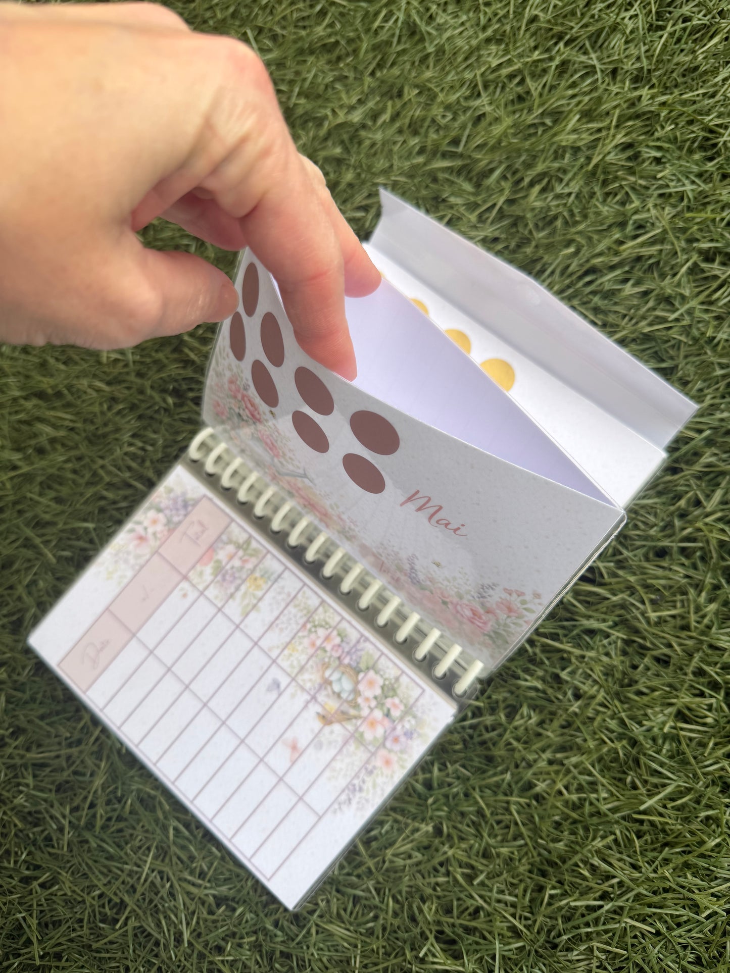 Livret enveloppes défi 12 mois, pour économiser 1000 €, avec pastilles à gratter