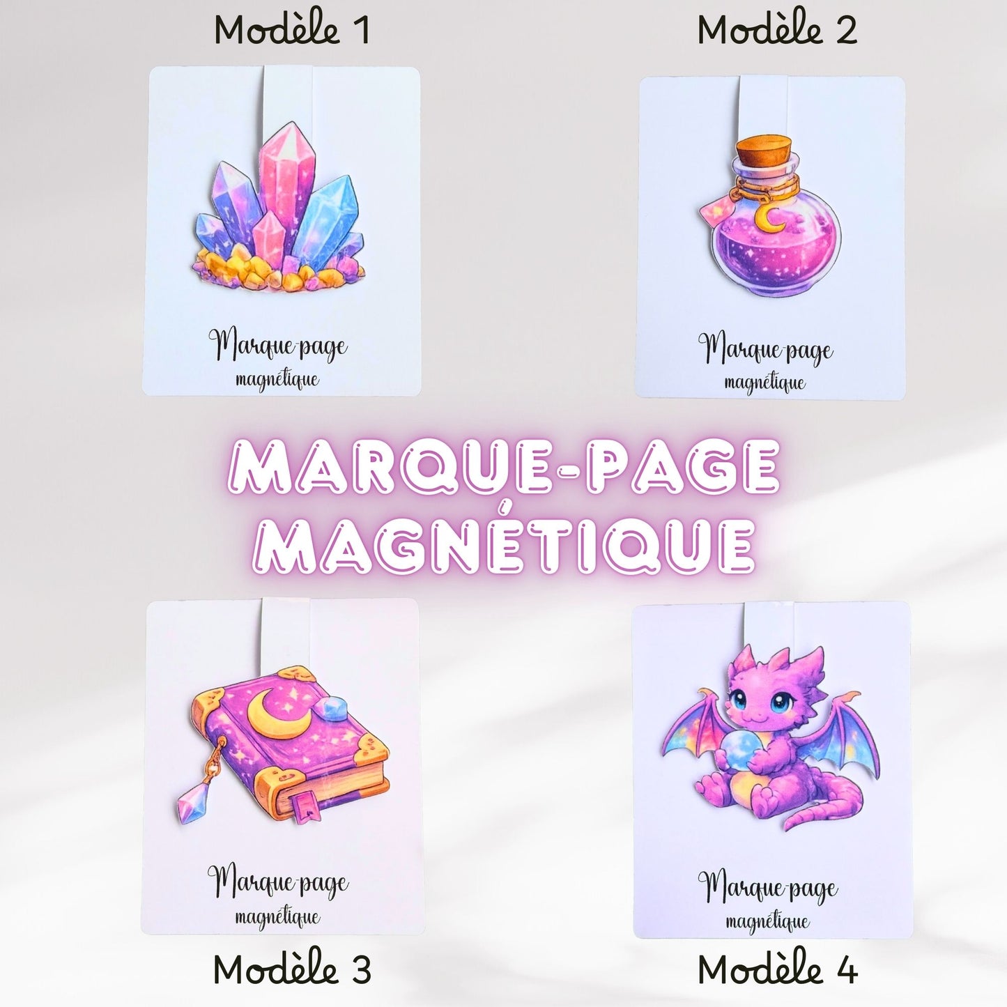 Marque-page magnétique