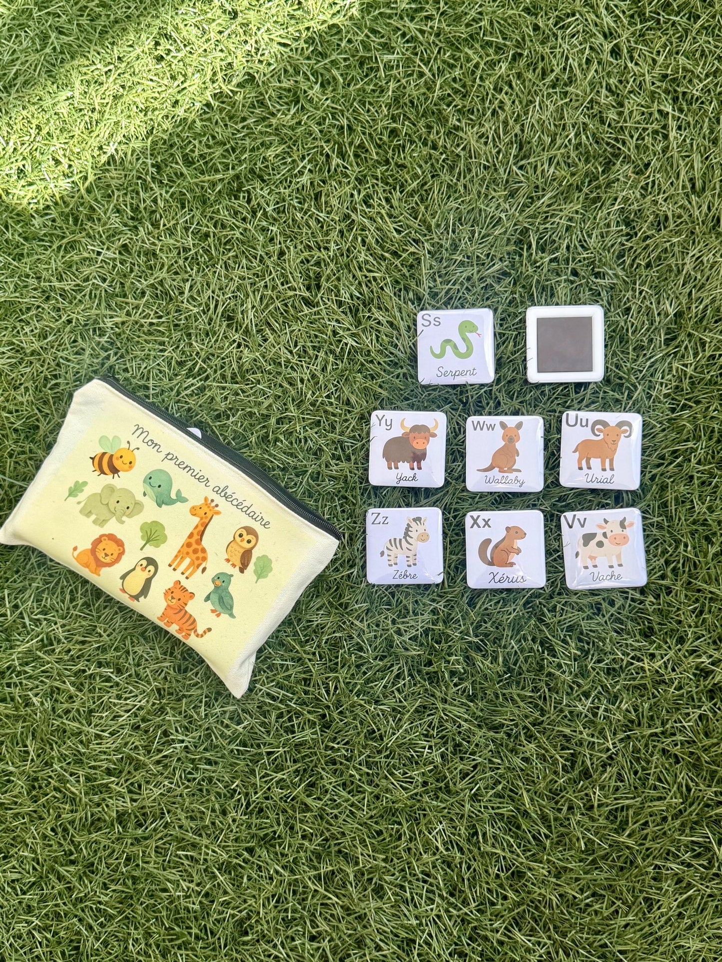 jeu éducatif magnétique pour apprendre les lettres