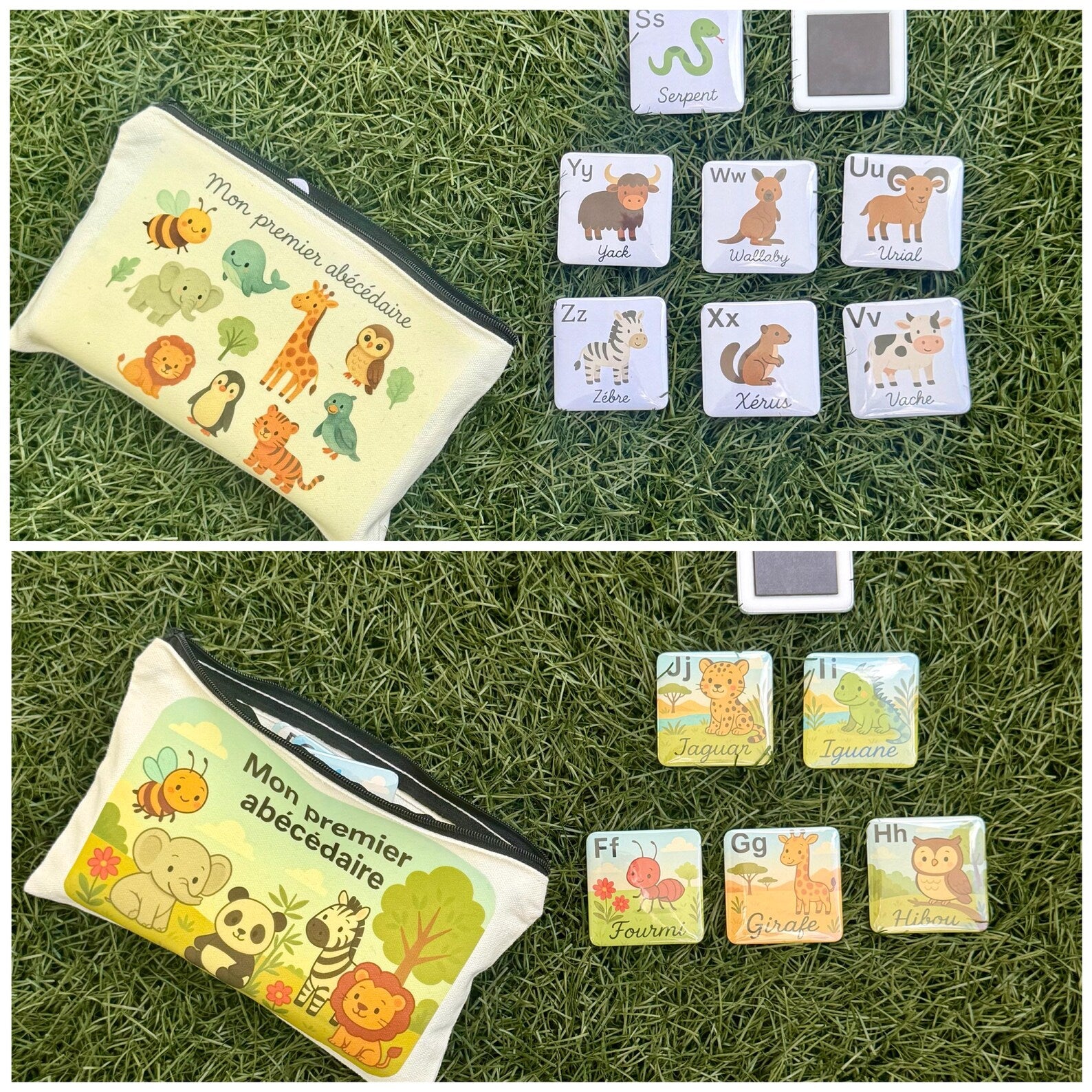 jeu éducatif magnétique pour apprendre les lettres