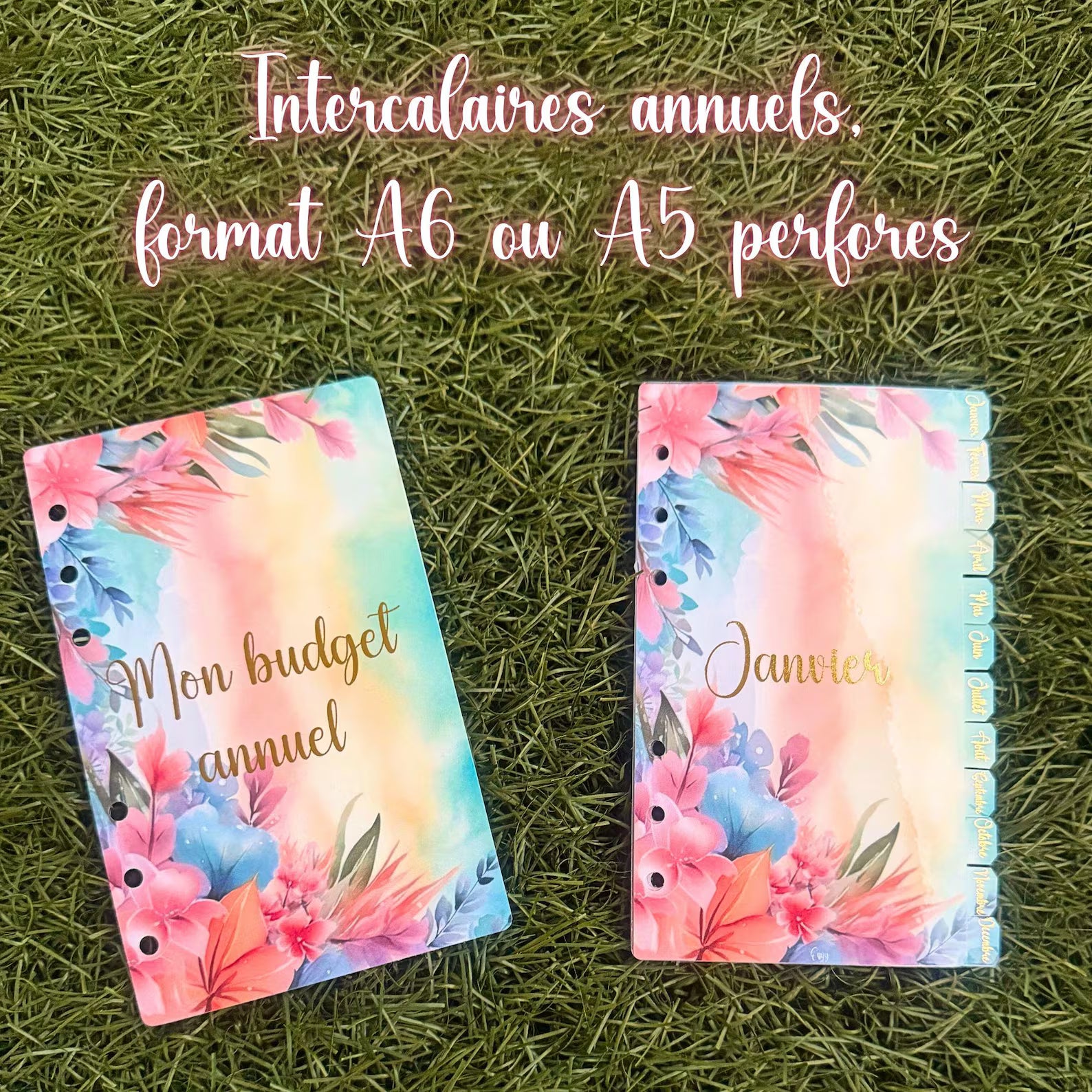 intercalaires originaux pour cahiers et classeurs

accessoires de classement papeterie EmjyShop